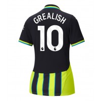 Manchester City Jack Grealish #10 Vonkajší Ženy futbalový dres 2024-25 Krátky Rukáv